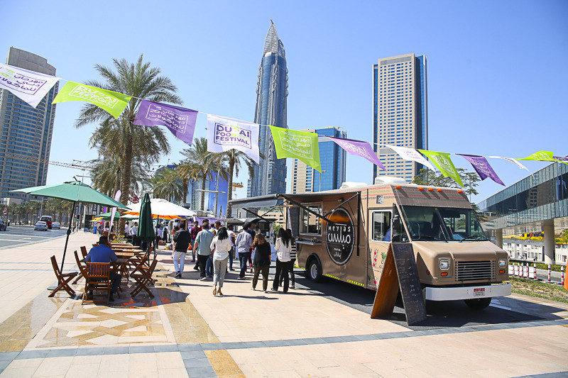 Pop-up event in Dubai
