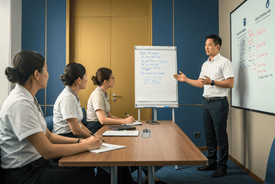 Staff Training By BME, event staffing in UAE, recruiting agency in dubai, staffing solutions uae, hospitality agency in dubai, dubai event staffing,