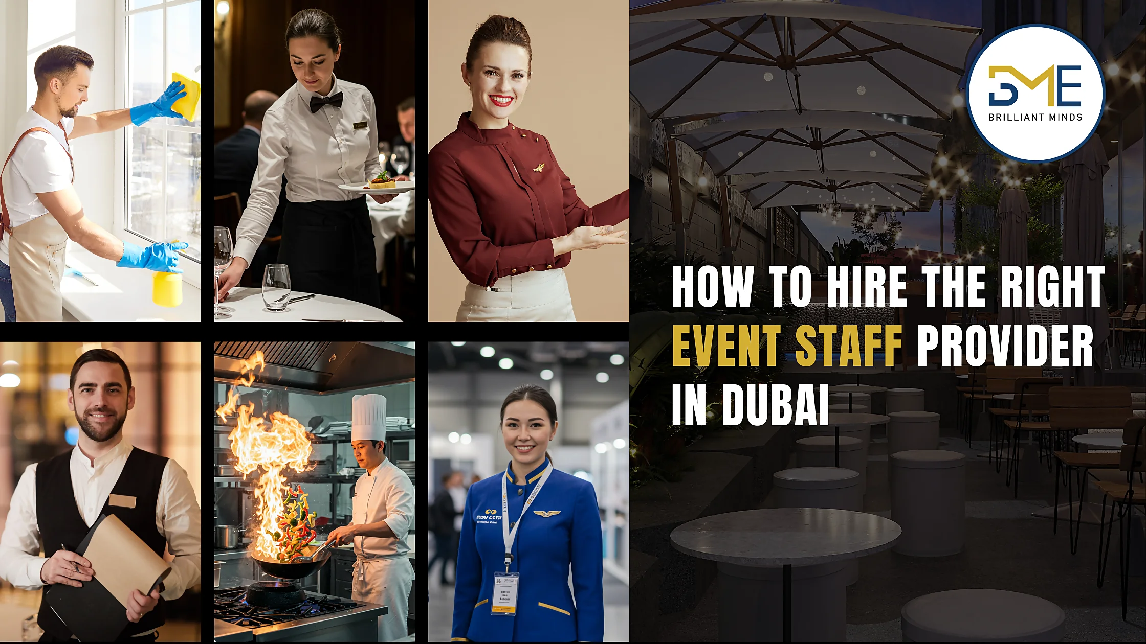 event staff provider in Dubai