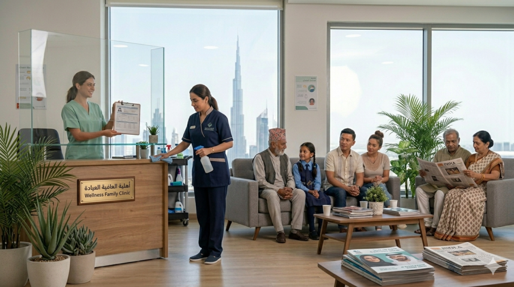 Hire Temporary Nurse for Clinic Dubai