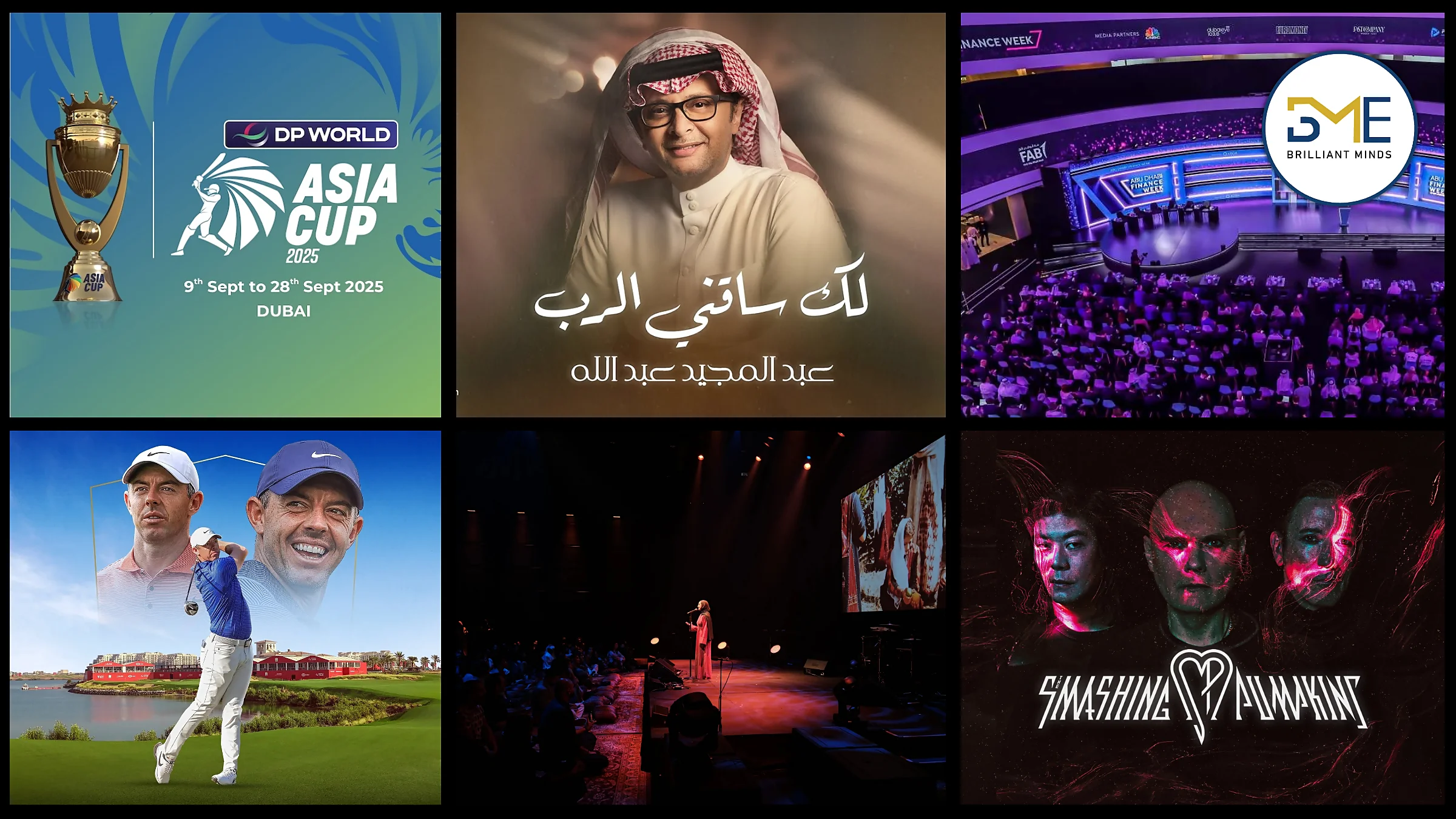 Events in Abu Dhabi & Dubai for 2025