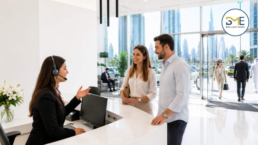 Hire Temporary Receptionist Dubai