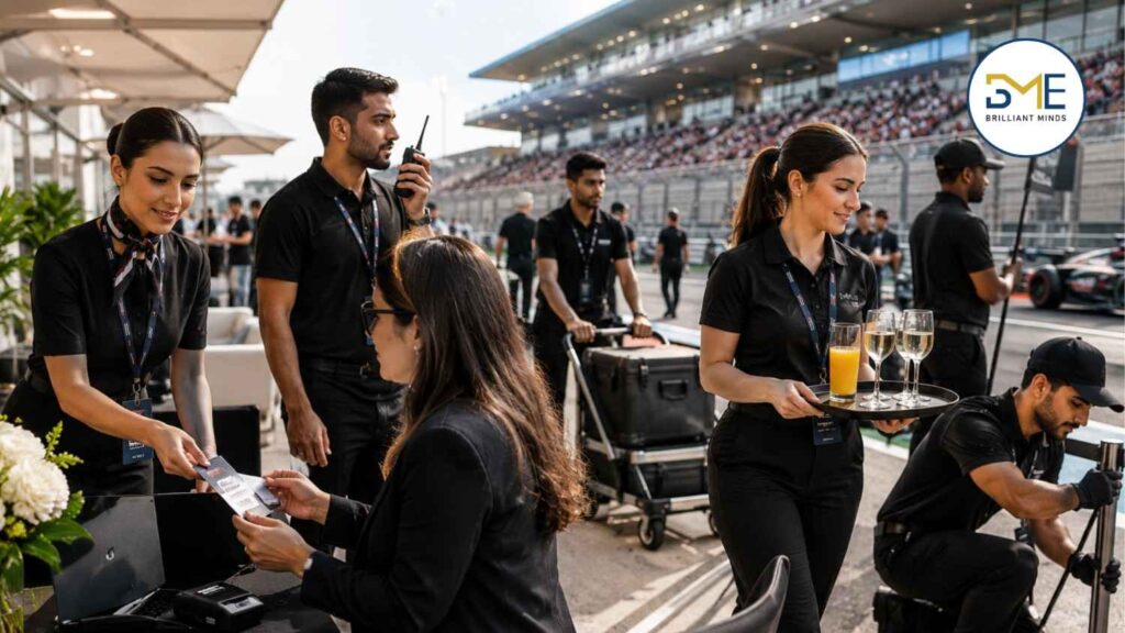 Hire Temporary Event Staff for Formula 1 Abu Dhabi