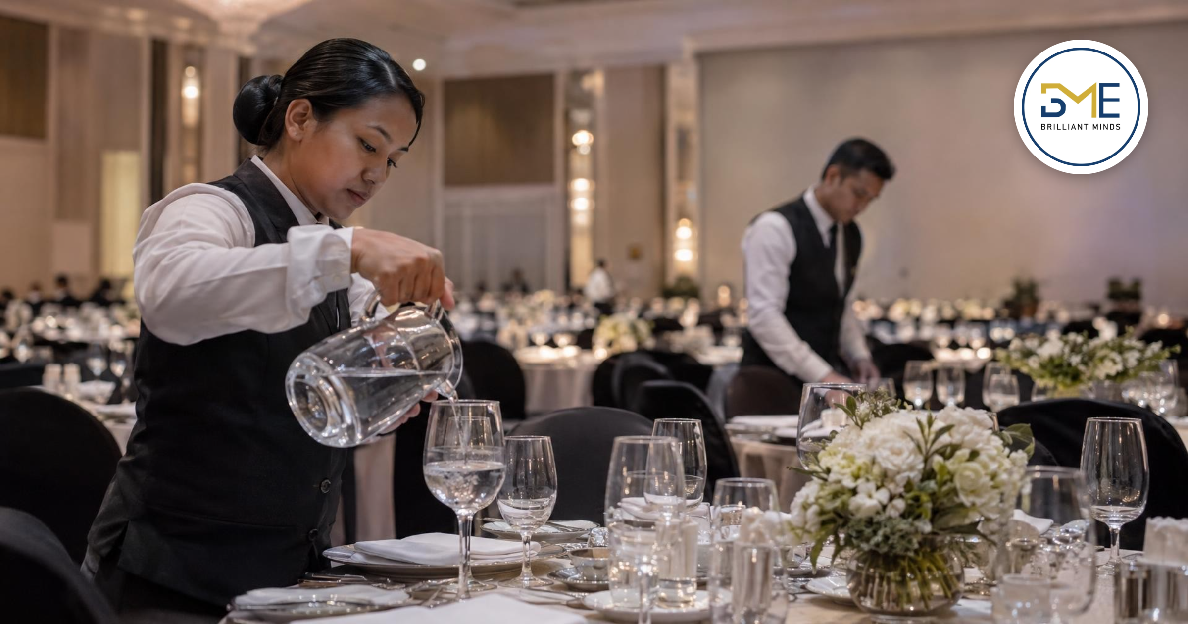 Catering Staff Services: Ratios per 100 Guests in UAE