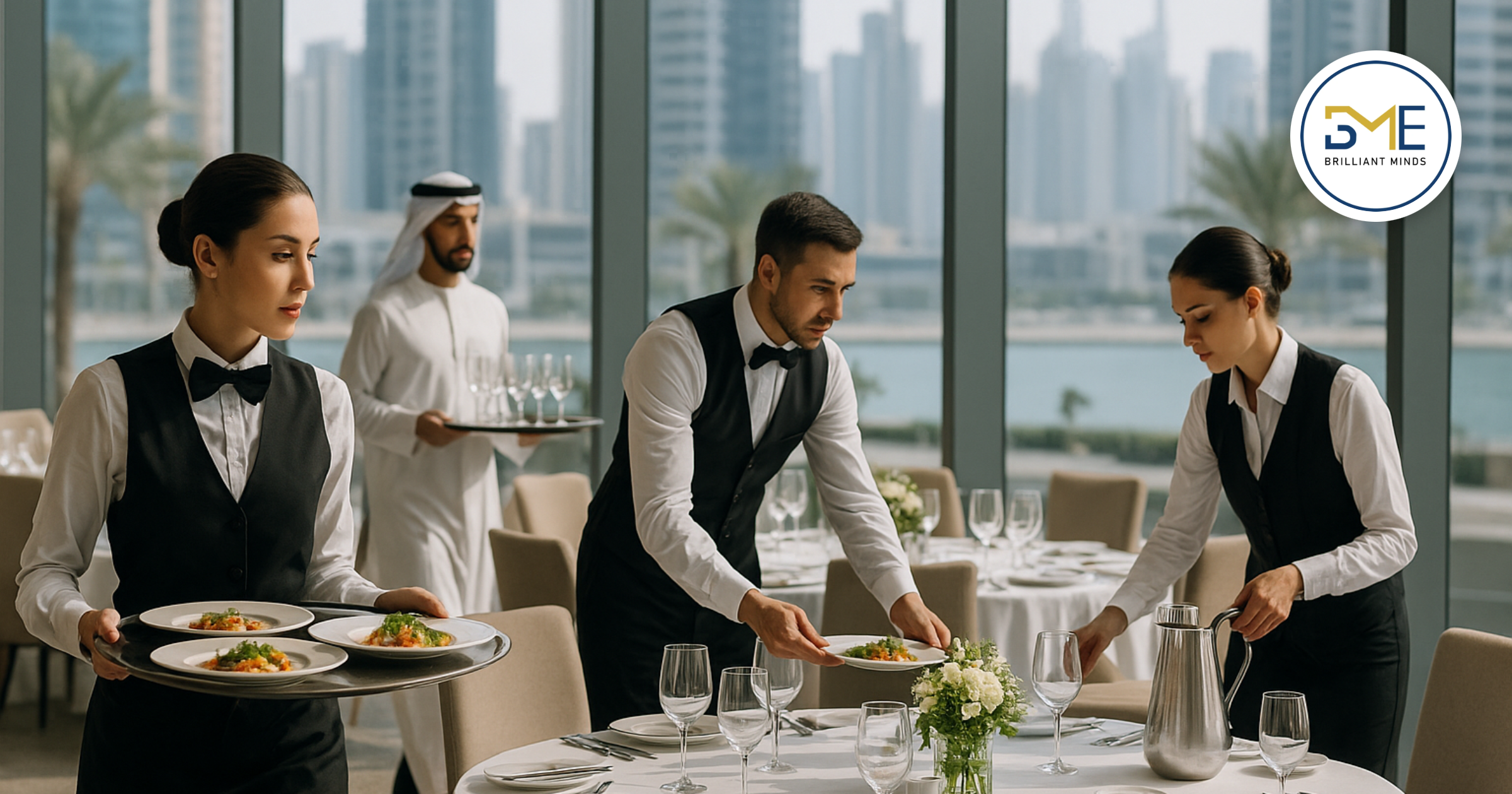 Catering Staff Services: Ratios per 100 Guests in UAE